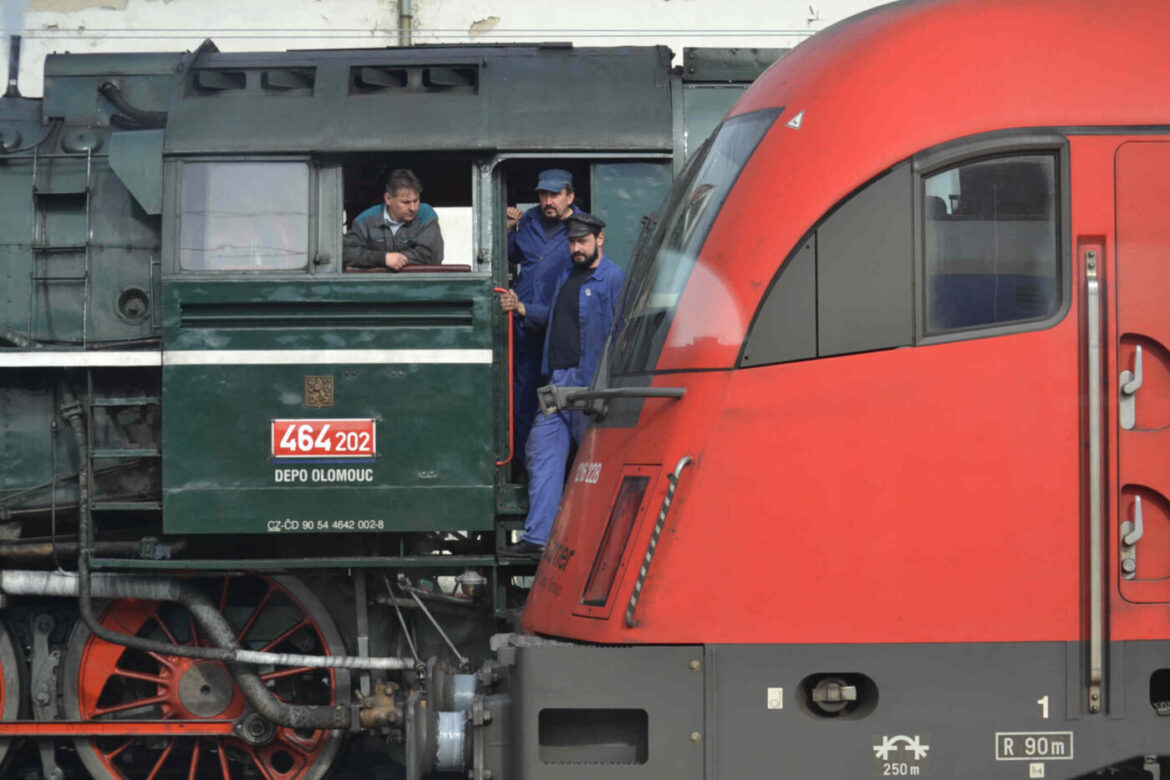 Oslavy 180 let trati Vídeň - Brno